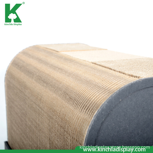 K0160 Folded and Contracted Recycled Corrugated Cat Scratcher House